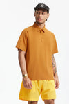 Mono-Color Color Modern Fit Sport-Collar T-Shirt