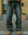 2000s Mosaic Bell Denim