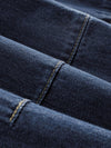 Büyük Cepli Bol Jean Pantolon, önden görünüm — Navra Wear