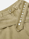 Kemerli Baggy Pantolon, önden görünüm — Navra Wear