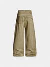 Kemerli Baggy Pantolon, arka görünüm — Navra Wear