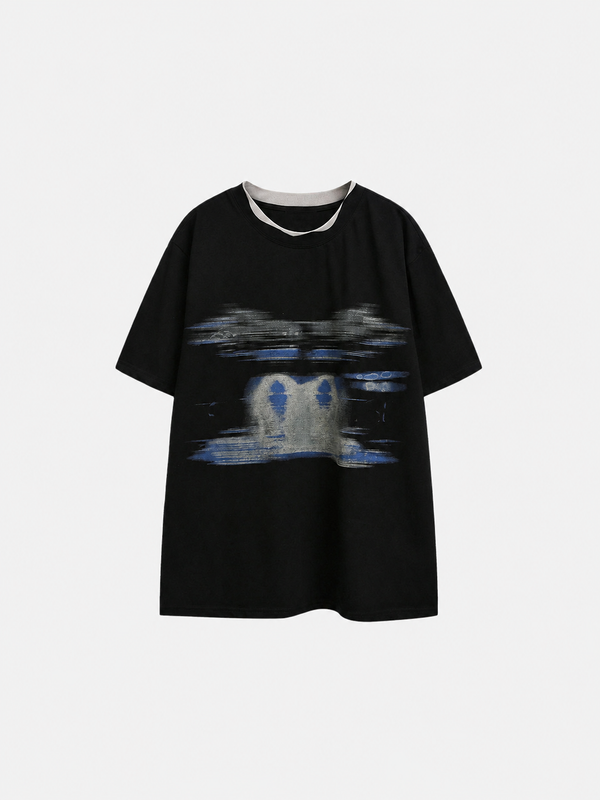 Soft Baskılı Tişört, arka görünüm — Navra Wear