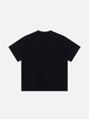 Soft Kelebek Baskılı Tişört, detay görünüm — Navra Wear