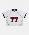 Boxy 77 Tişört, arka görünüm — Navra Wear