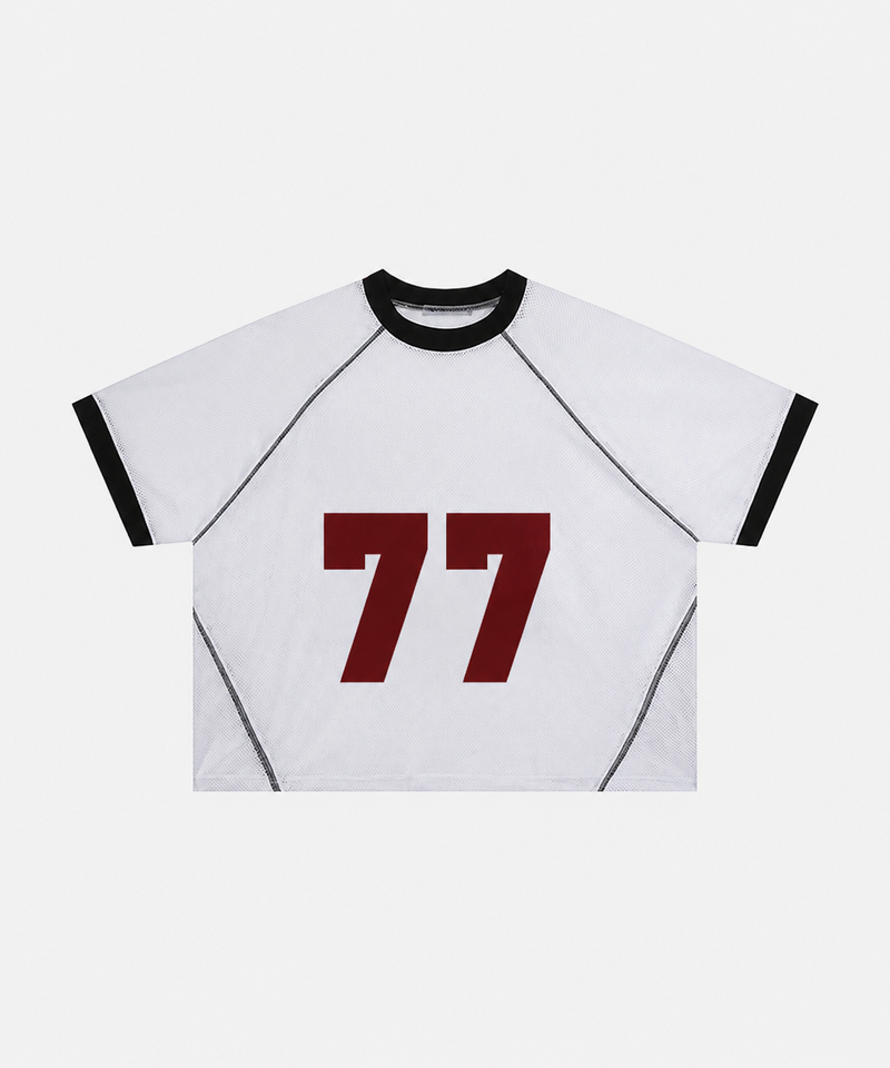 Boxy 77 Tişört, arka görünüm — Navra Wear