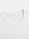 Boxy At Baskılı Tişört, model üzerinde — Navra Wear