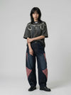 Statement Double Snake Print T-Shirt
