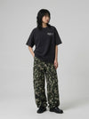 Faded Black Boxy-Fit T-Shirt