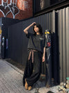 Faded Black Boxy-Fit T-Shirt