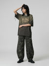 Ombre Rough-Edge Visual Tee