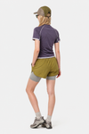Slim Performans Tişört, detay görünüm — Navra Wear