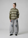 Plaid Balloon Trousers
