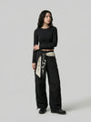 Abstract Flame Wide-Leg