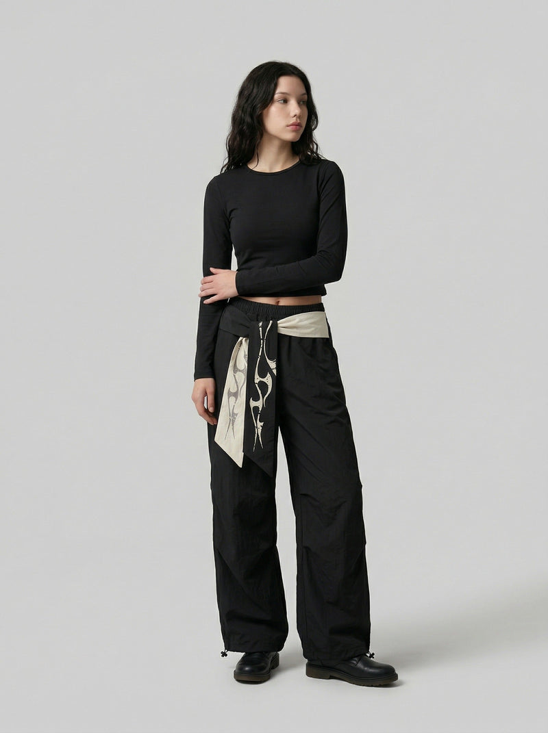 Abstract Flame Wide-Leg