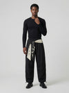 Abstract Flame Wide-Leg
