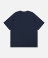 Oversize Basic Tişört, yakın çekim — Navra Wear
