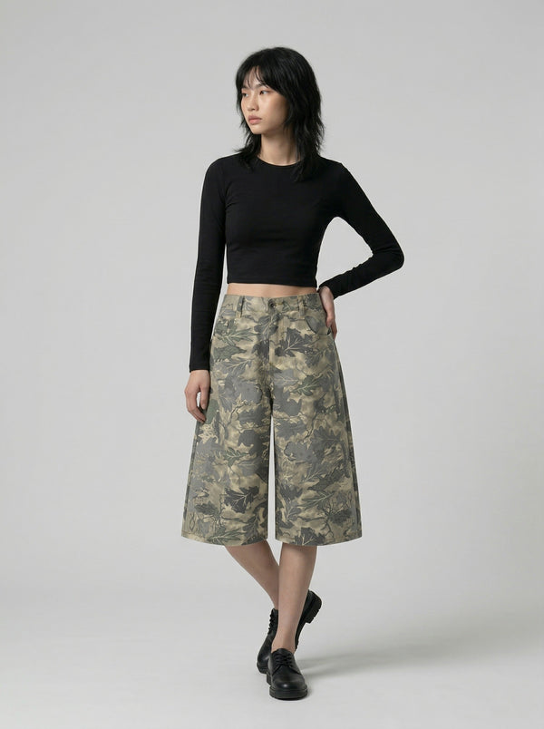Field Wide Camo Street Shorts