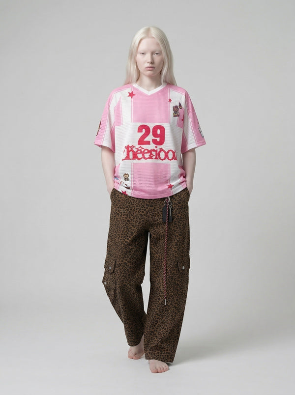 Jersey V-Neck Cheeriboo Top