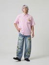 Chill Vibes Ursus Pocket Button-Up Shirt