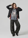 Color Block Multi-Stripe Training T-Shirt