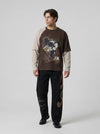 Lived-In Forest-Cub Illustrated Long Sleeve T-Shirt