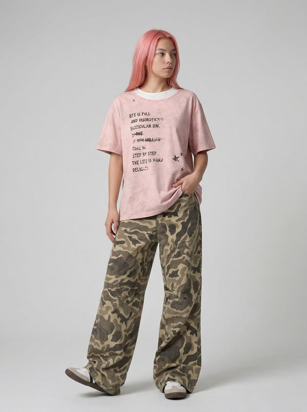 Worn-In Illustrated Short-Sleeve T-Shirt alternatif görünüm