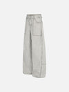 Faded Bell-Leg Denim