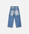 DAXUEN Faded blue wide-leg jeans with pockets