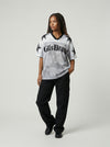 Glfs Brand Rough-Edge V-Neck Tee