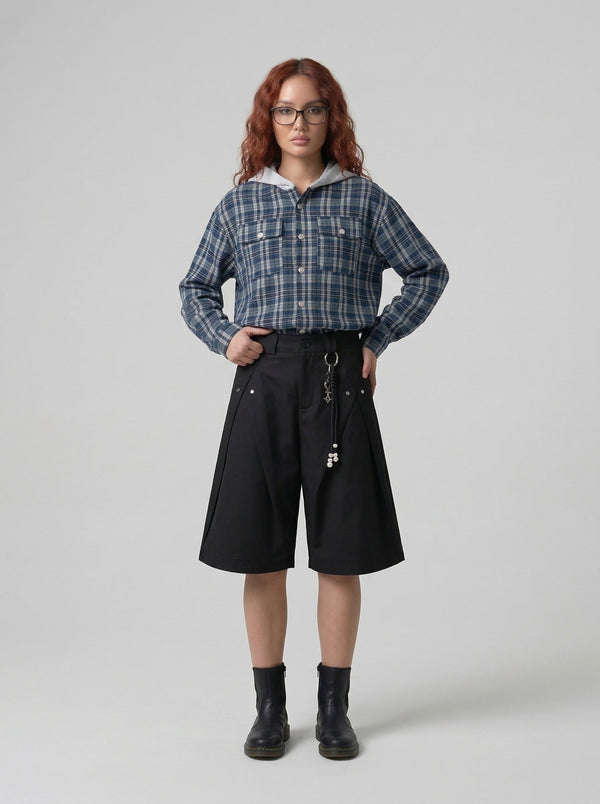Cloud Nine Wide Leg Shorts alternatif görünüm