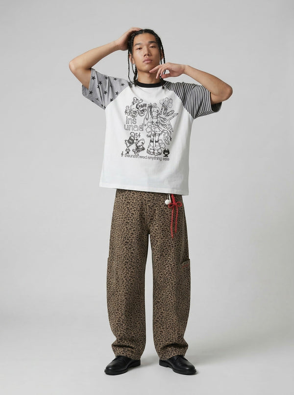 Kawaii Print Relaxed Fit T-Shirt