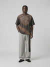Leopard Five-Point Print Relaxed Fit T-Shirt