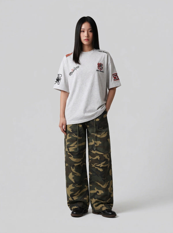 Made Rookie Needle-Art Relaxed-Cut T-Shirt alternatif görünüm