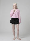 Ruffle Dot Lounge Shorts