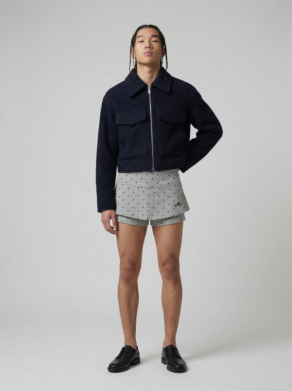 Dot Print Skort Combo alternatif görünüm