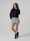 Dot Print Skort Combo