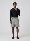 Textured Ease Casual Shorts