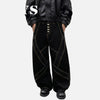 Classic Black Relaxed Wide Denim