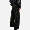 Classic Black Relaxed Wide Denim