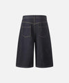 Stitch Pop Denim Culotte Shorts