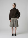 Mini Check Culotte Shorts