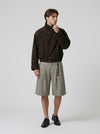 Mini Check Culotte Shorts