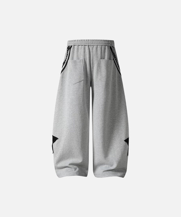 Vintage Yıldız Baskılı Jogger alternatif görünüm