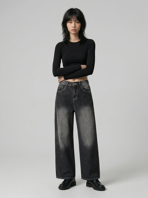 Classic Bell-Leg Denim for Metro alternatif görünüm