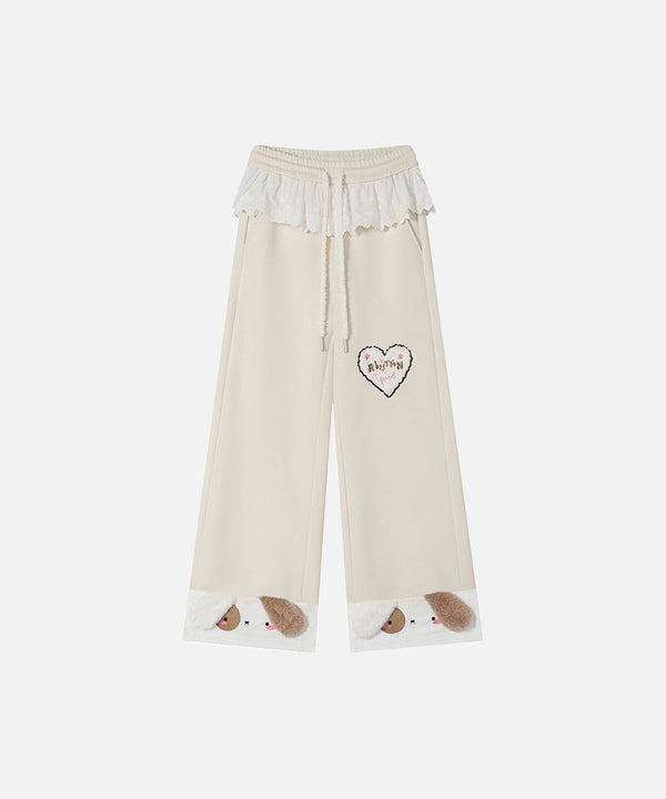 Wide Leg Jogger, önden görünüm — Navra Wear