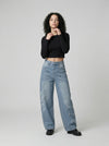Sevee Rs Graphic Bell-Leg Denim
