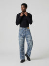 Stellar-Studded Bell-Leg Denim