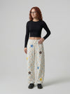 Starry Wide-Leg