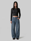 Heritage Vibe Relaxed Bell Leg Denim