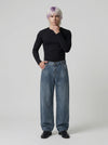 Heritage Vibe Relaxed Bell Leg Denim
